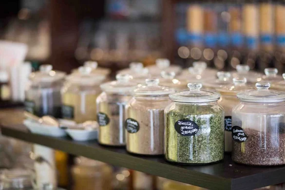 zero waste lifestyle jars of bulk food zero waste lifestyle jars