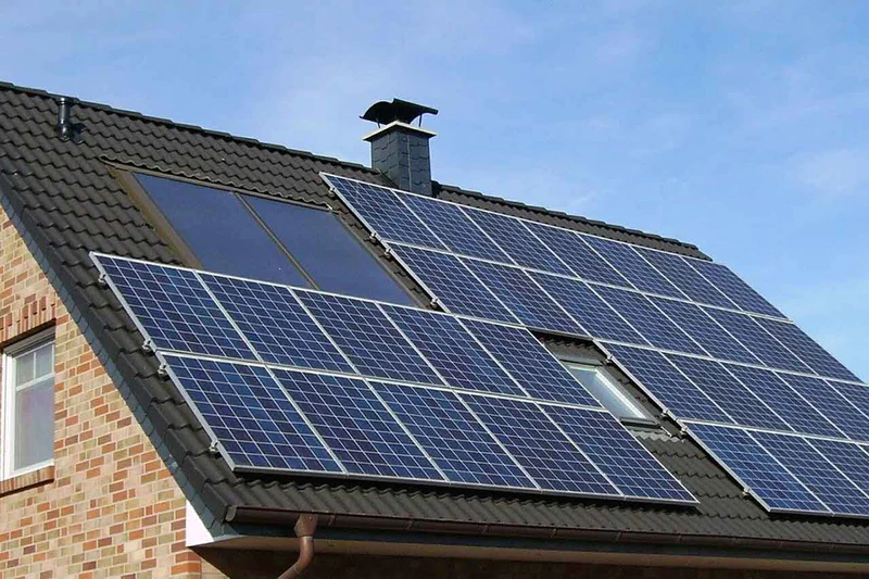 solar panels on eco friendly homes solar panels